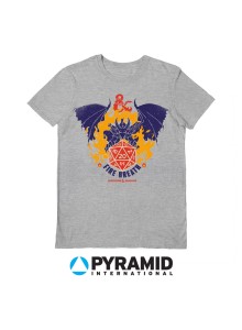 PTS00368M T-shirt - Dungeons and dragons fire breath